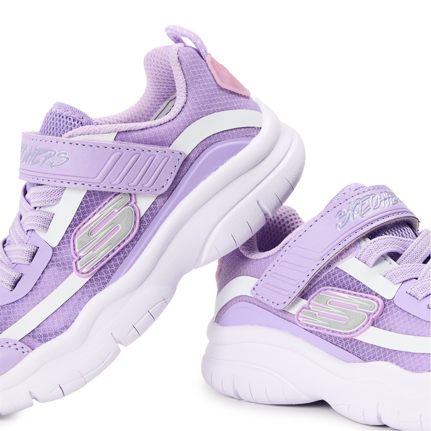 Tenisky Skechers Periwinkle 7390742 Unisex Kids' Slip On Trainers - 3
