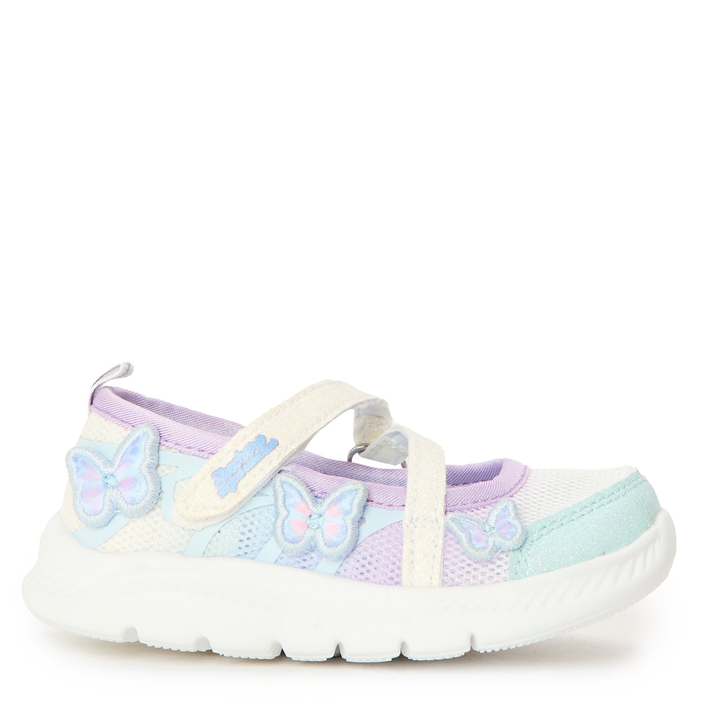 Tenisky Skechers White 7227108 Unisex Kids' Slip On Trainers - 1