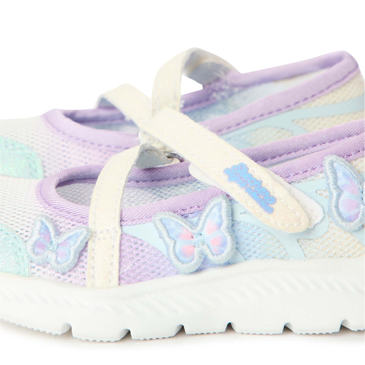 Tenisky Skechers White 7227108 Unisex Kids' Slip On Trainers - 3