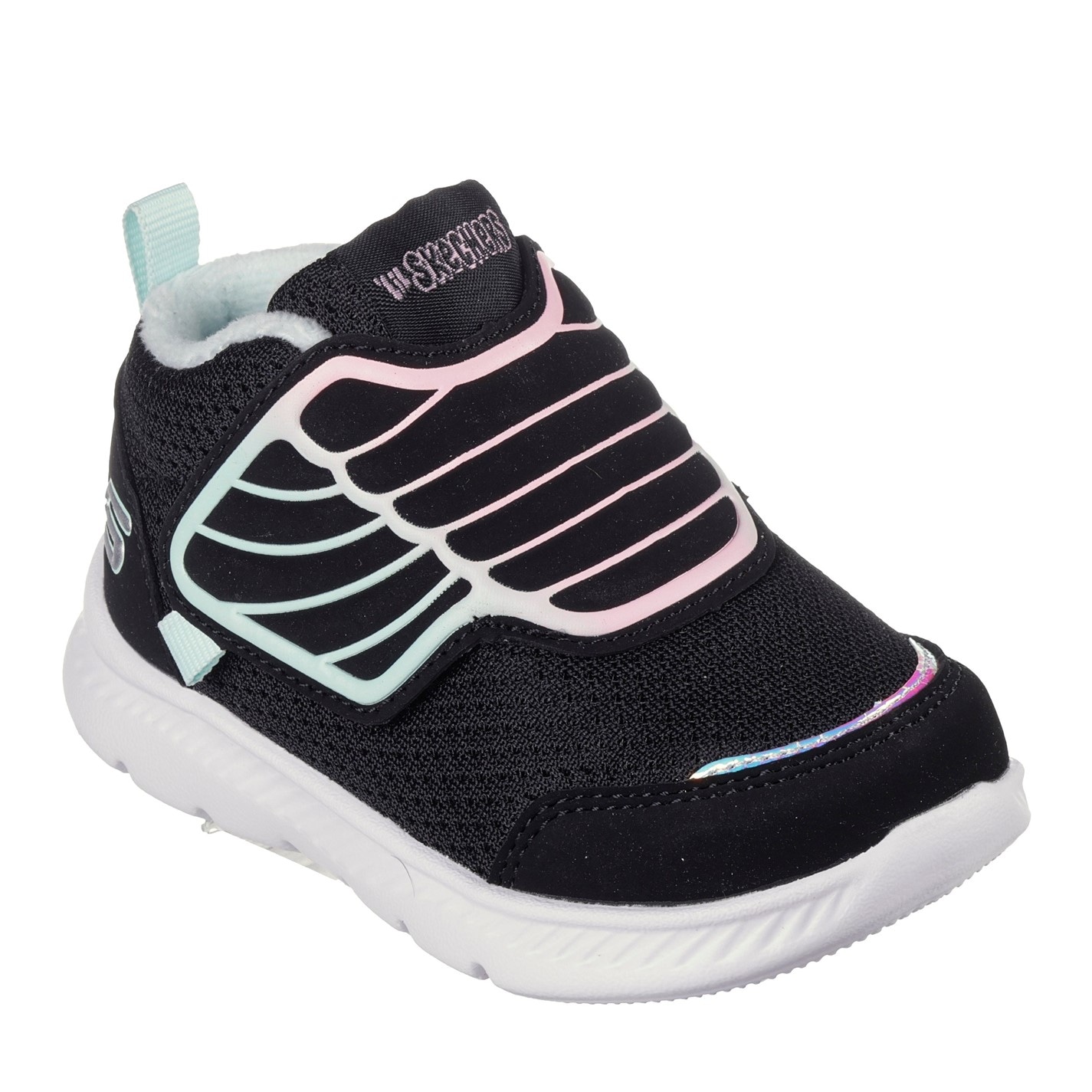 Tenisky Skechers Black 5399285 Unisex Kids' Comfyflex2 Slip On Trainers - 1