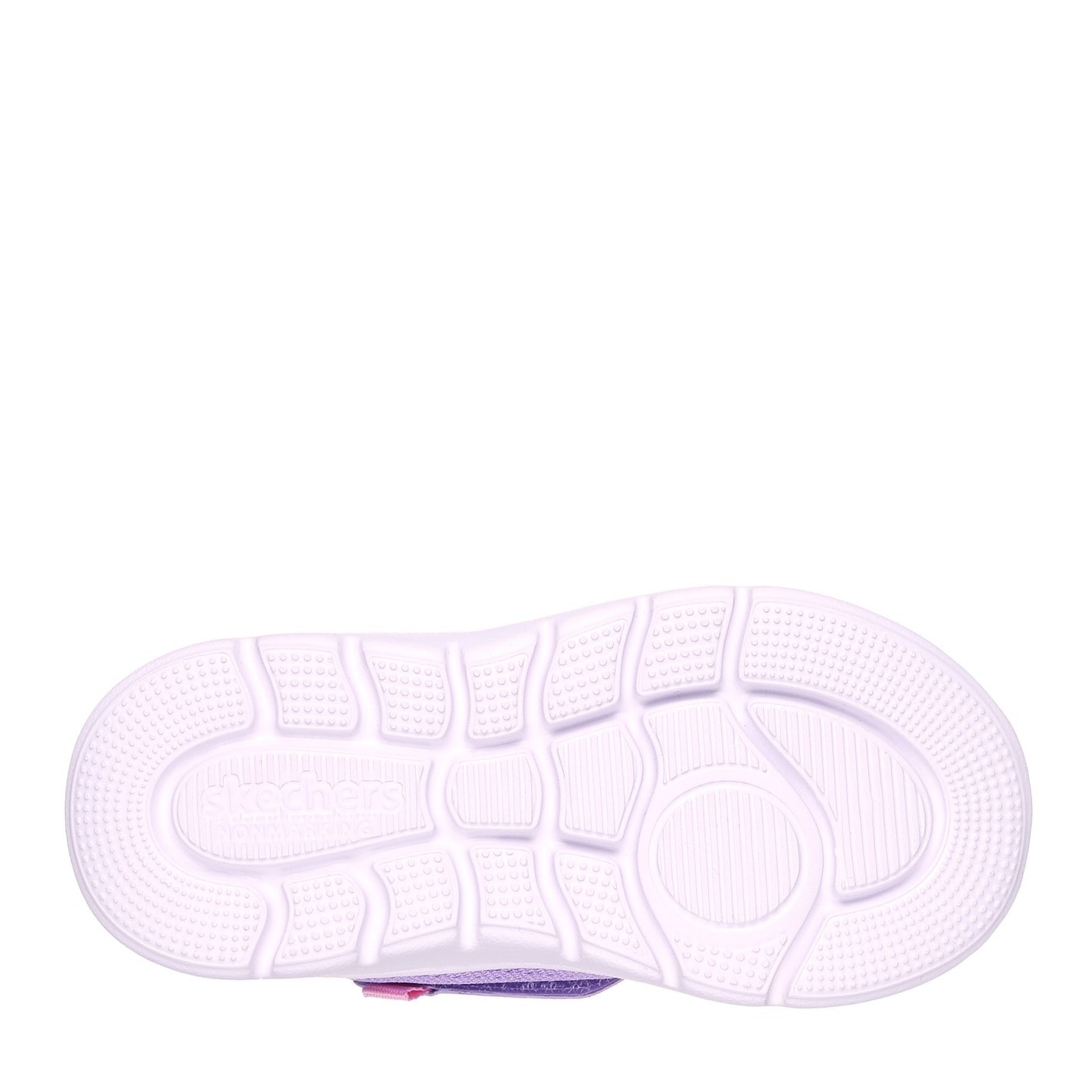 Tenisky Skechers Lavender 1683103 Unisex Kids' Comfyflex2 Slip On Trainers - 4