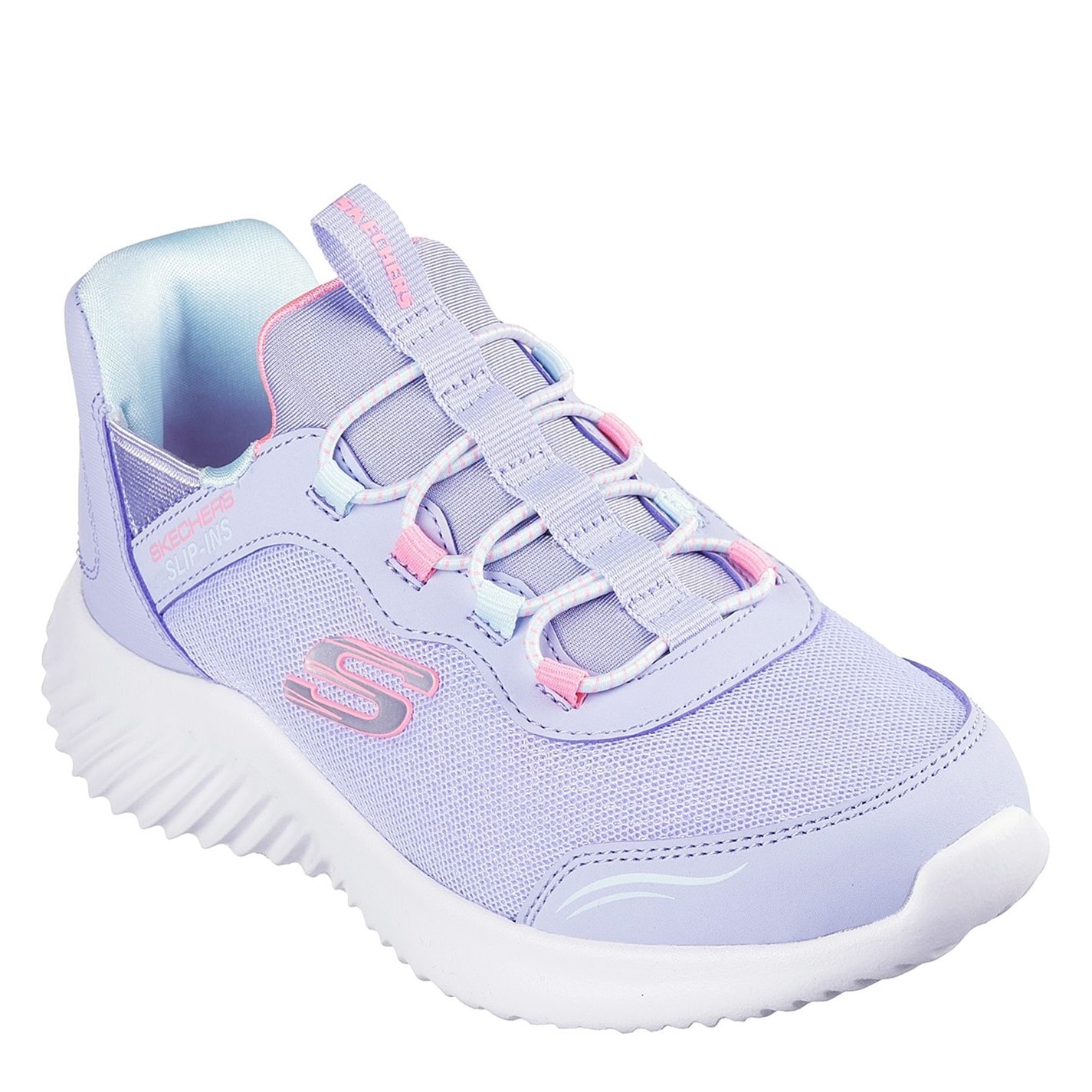 Tenisky Skechers Lavender 6360726 Bounder - Simple Cute Slip On Trainers Unisex Kids - 1