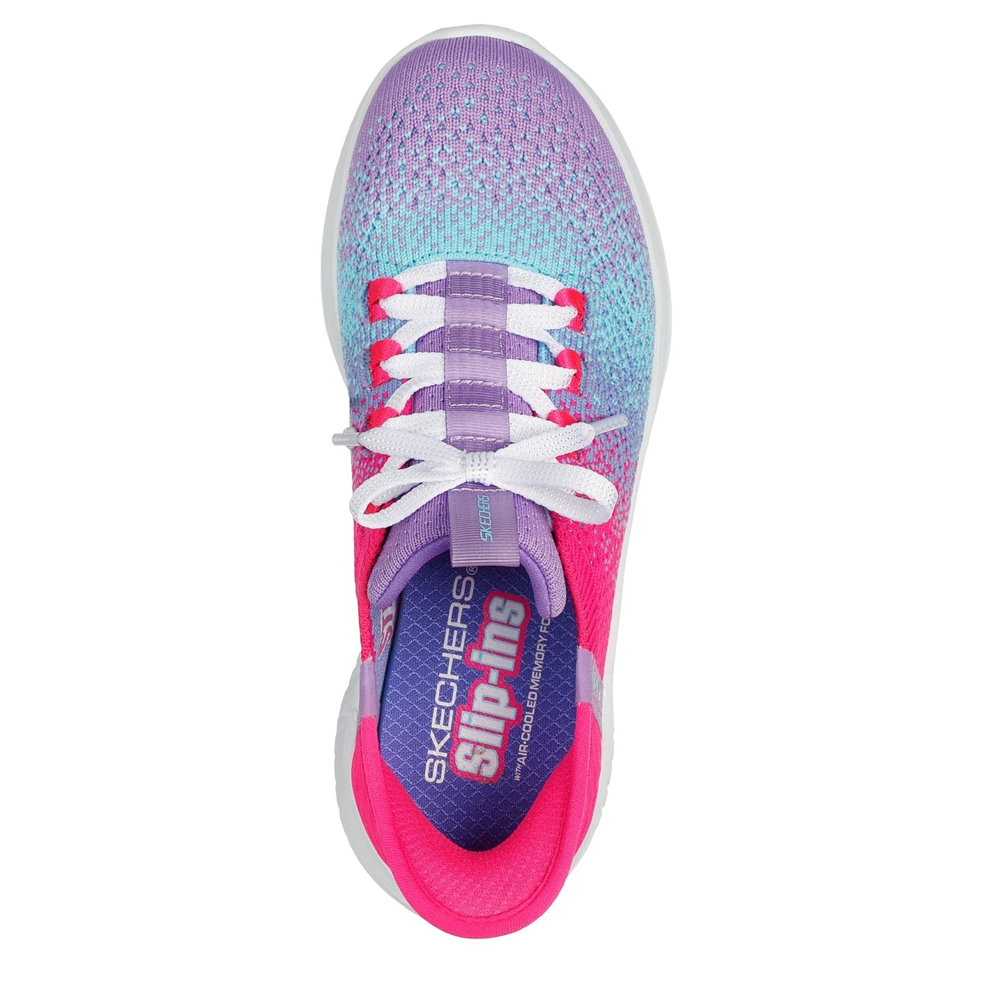 Tenisky Skechers Pink 1544752 Unisex Kids' Slip On Trainers - 5