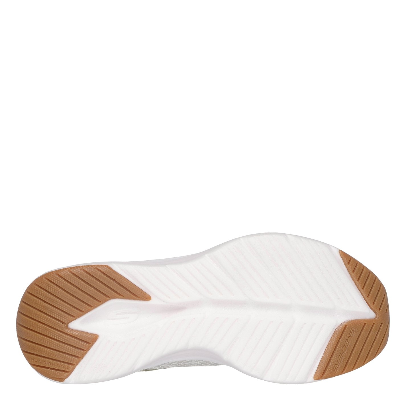 Tenisky Skechers Natural 7145010 Bungee And Strap Qtr Overlay Mesh S Slip On Trainers Unisex Kids - 4