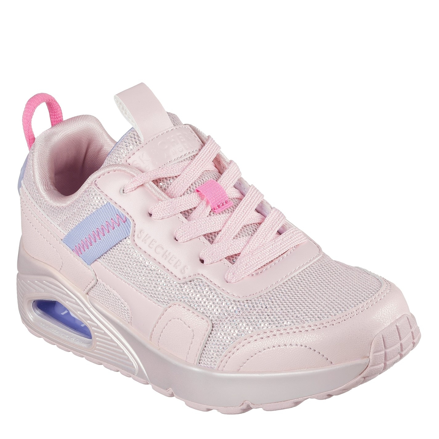 Tenisky Skechers Light Pink 5243081 Unisex Kids' Classic Low-Top Trainers - 1