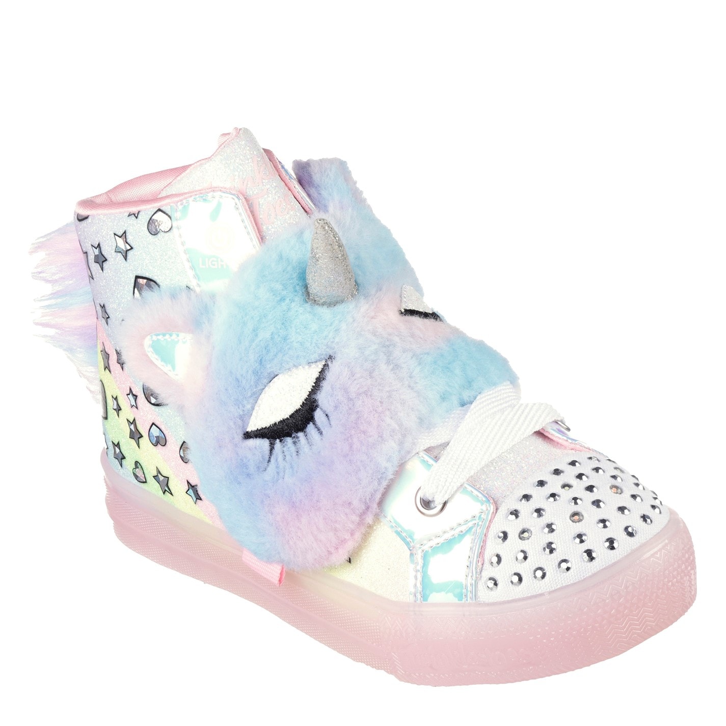 Tenisky Skechers Pink 5832524 Unisex Kids' Slip On Trainers - 1
