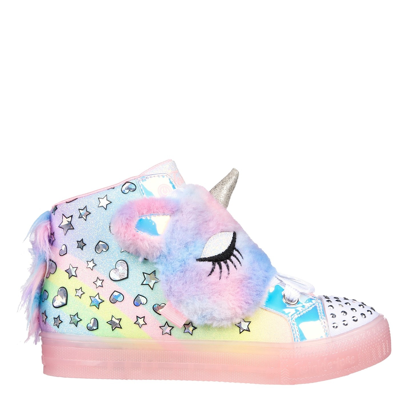 Tenisky Skechers Pink 5832524 Unisex Kids' Slip On Trainers - 3