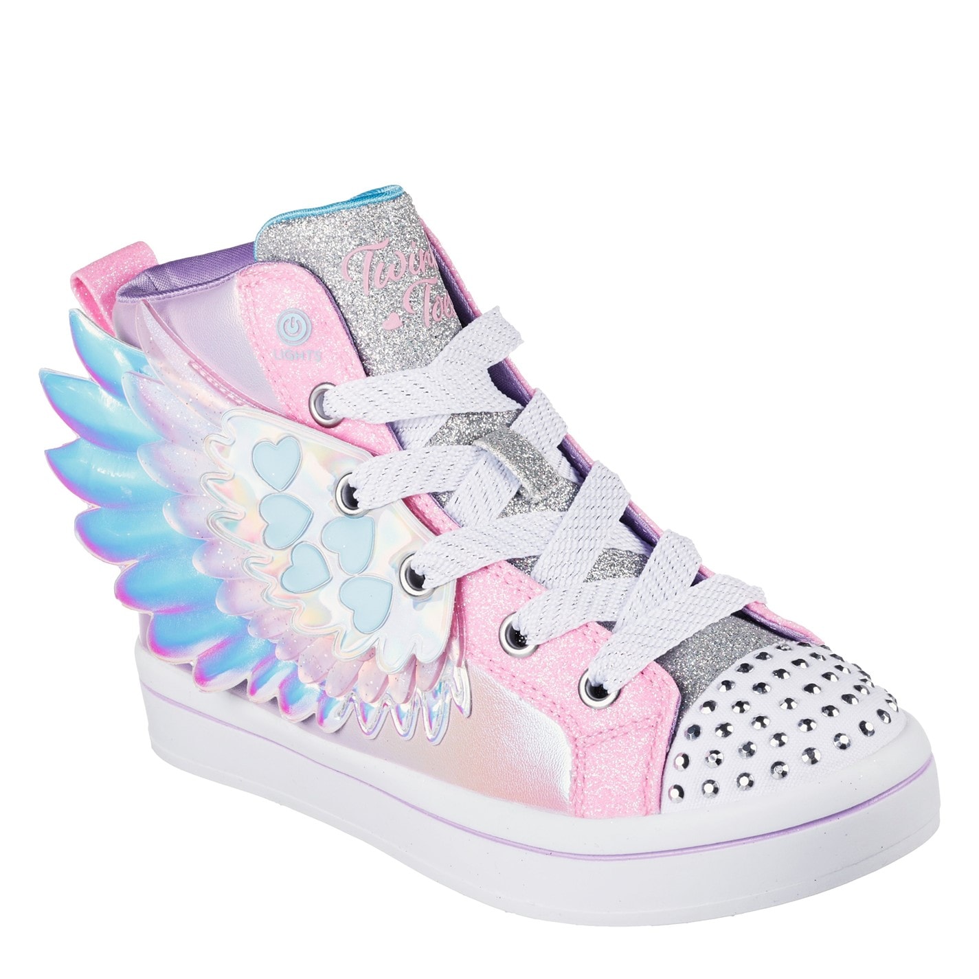 Tenisky Skechers Pink 581136 Unisex Kids' High-Top Trainers - 1