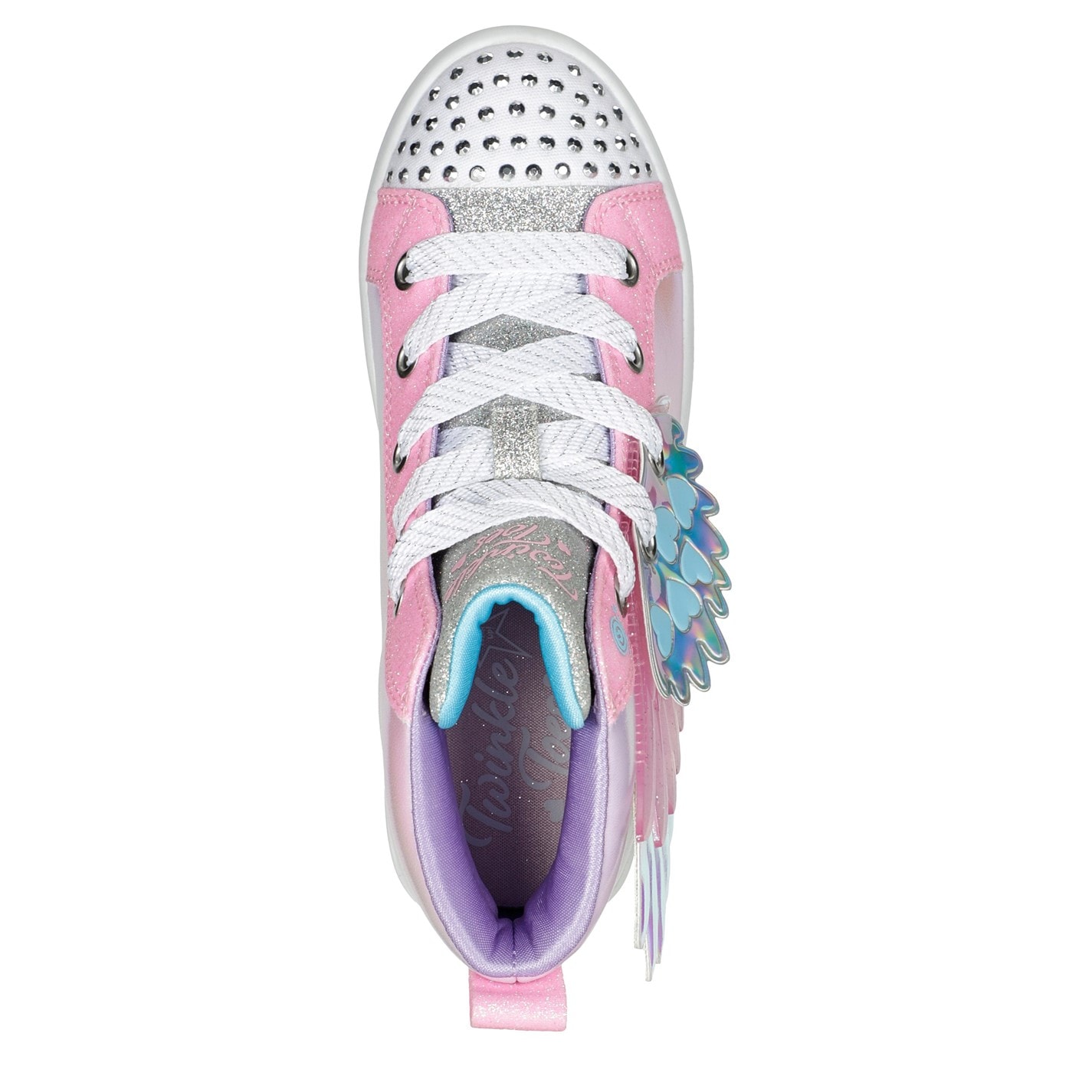 Tenisky Skechers Pink 581136 Unisex Kids' High-Top Trainers - 5