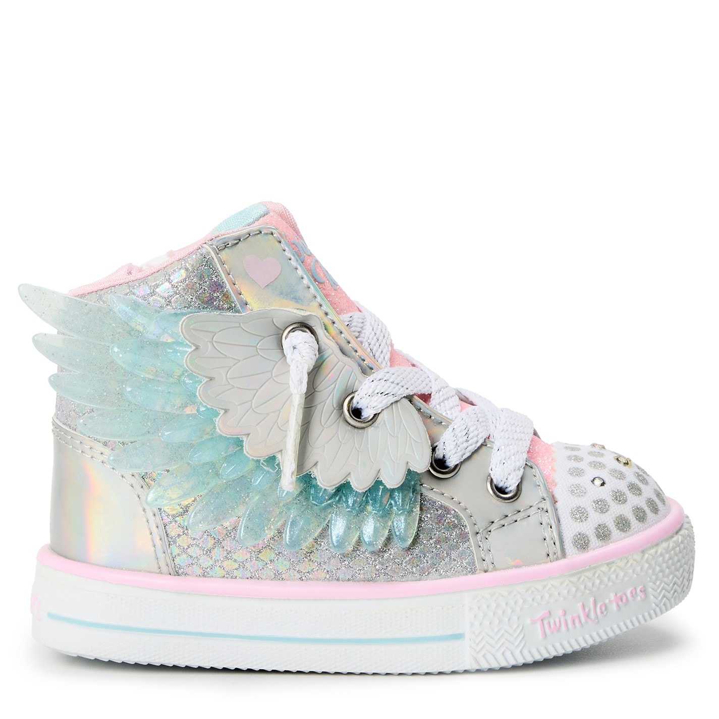 Tenisky Skechers Silver 4121614 Unisex Kids' High-Top Trainers - 1