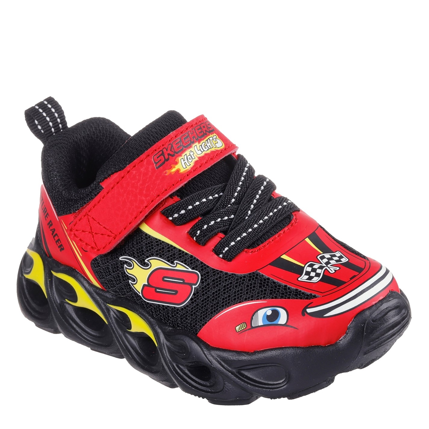 Tenisky Skechers Red 3150077 Hot Lights Thematic Gore & Strap Sn Slip On Trainers Unisex Kids - 1