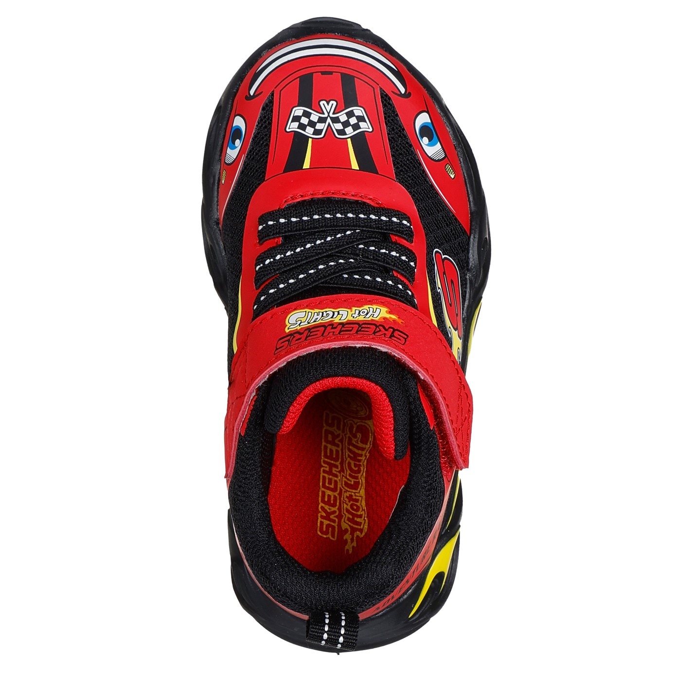 Tenisky Skechers Red 3150077 Hot Lights Thematic Gore & Strap Sn Slip On Trainers Unisex Kids - 5