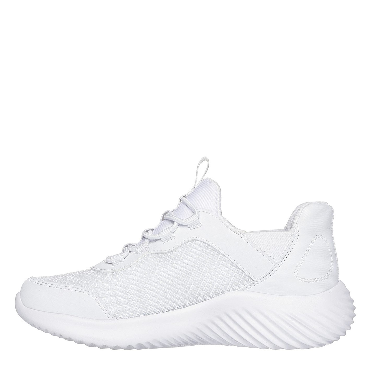 Tenisky Skechers White 7116096 Bounder - Brisk-Burst Slip On Trainers Unisex Kids - 2