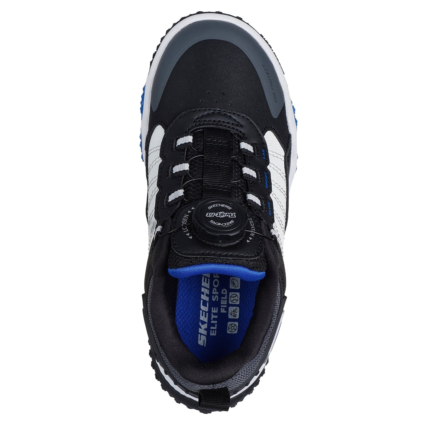 Tenisky Skechers Black 8678967 Unisex Kids' Slip On Trainers - 5
