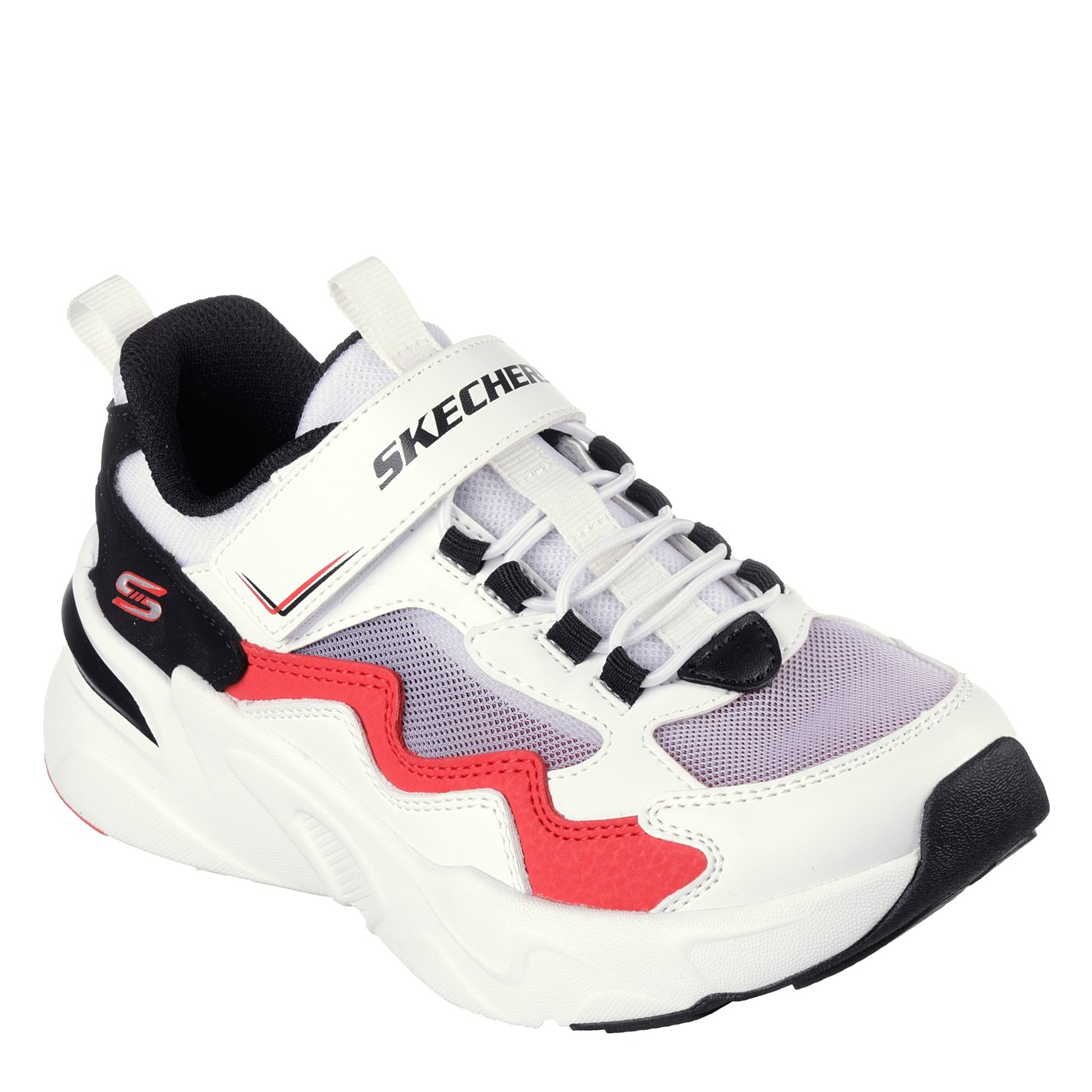 Tenisky Skechers White 2619187 Kids' Casual Low-Top Trainers - 1