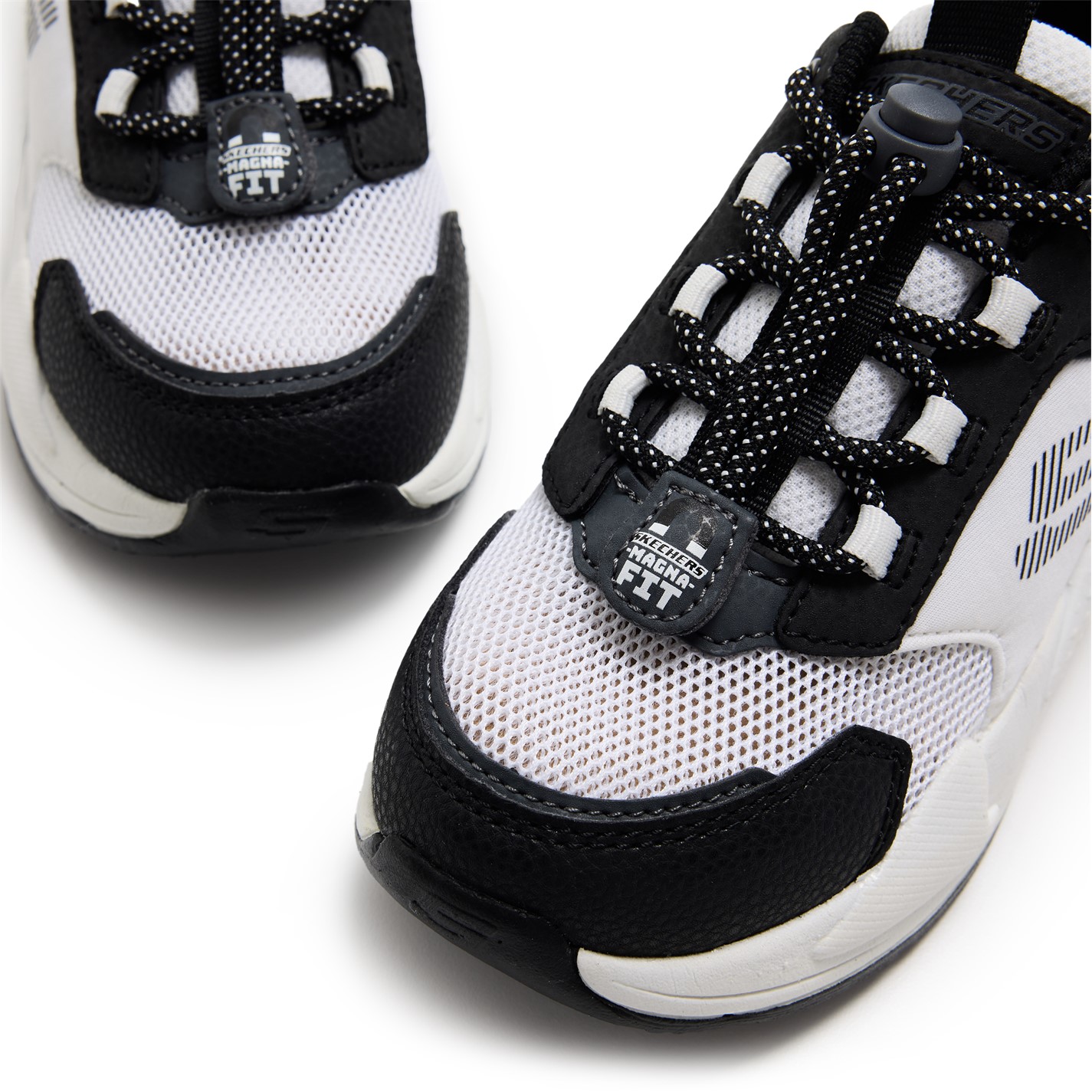 Tenisky Skechers White 3637162 Kids' Ultrasurge Slip On Trainers - 3