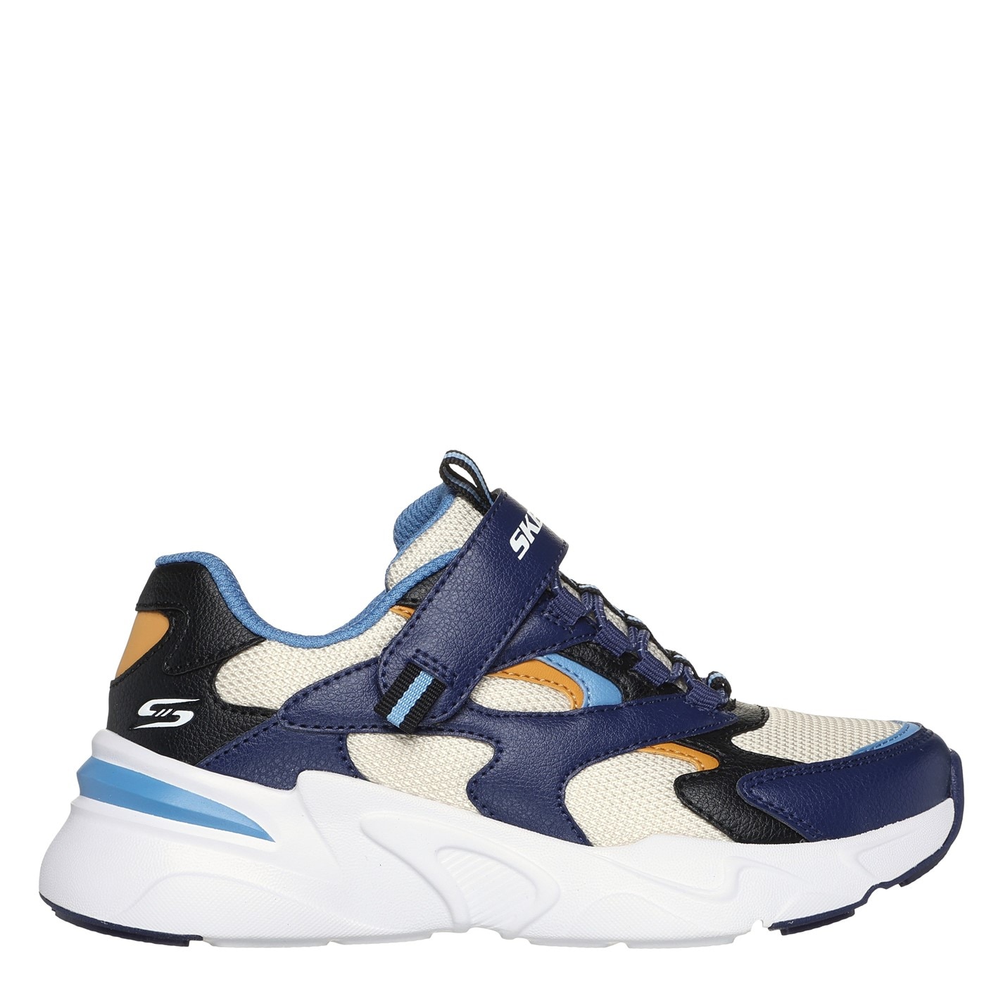 Tenisky Skechers Navy 8391986 Kids' Casual Low-Top Trainers - 3