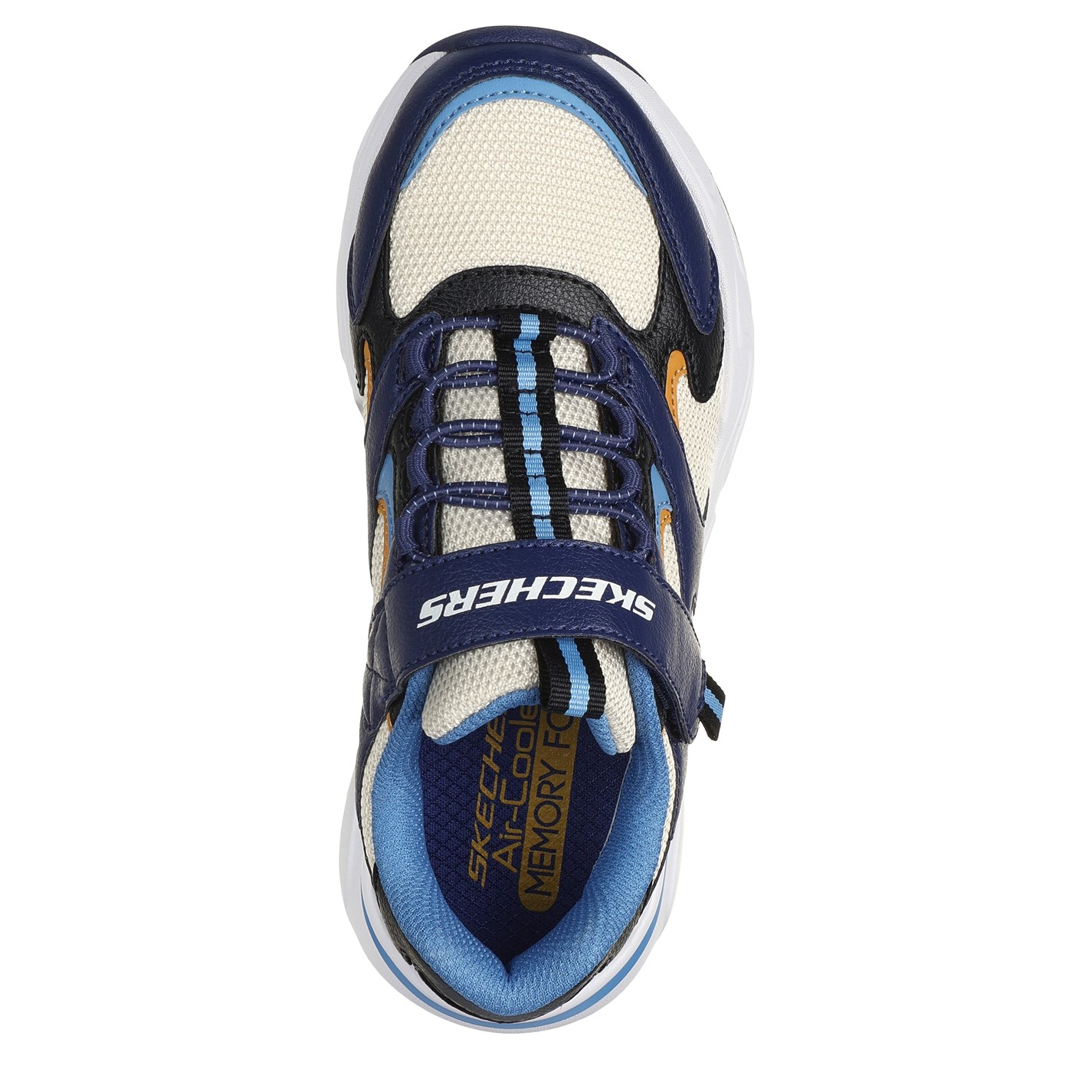 Tenisky Skechers Navy 8391986 Kids' Casual Low-Top Trainers - 5
