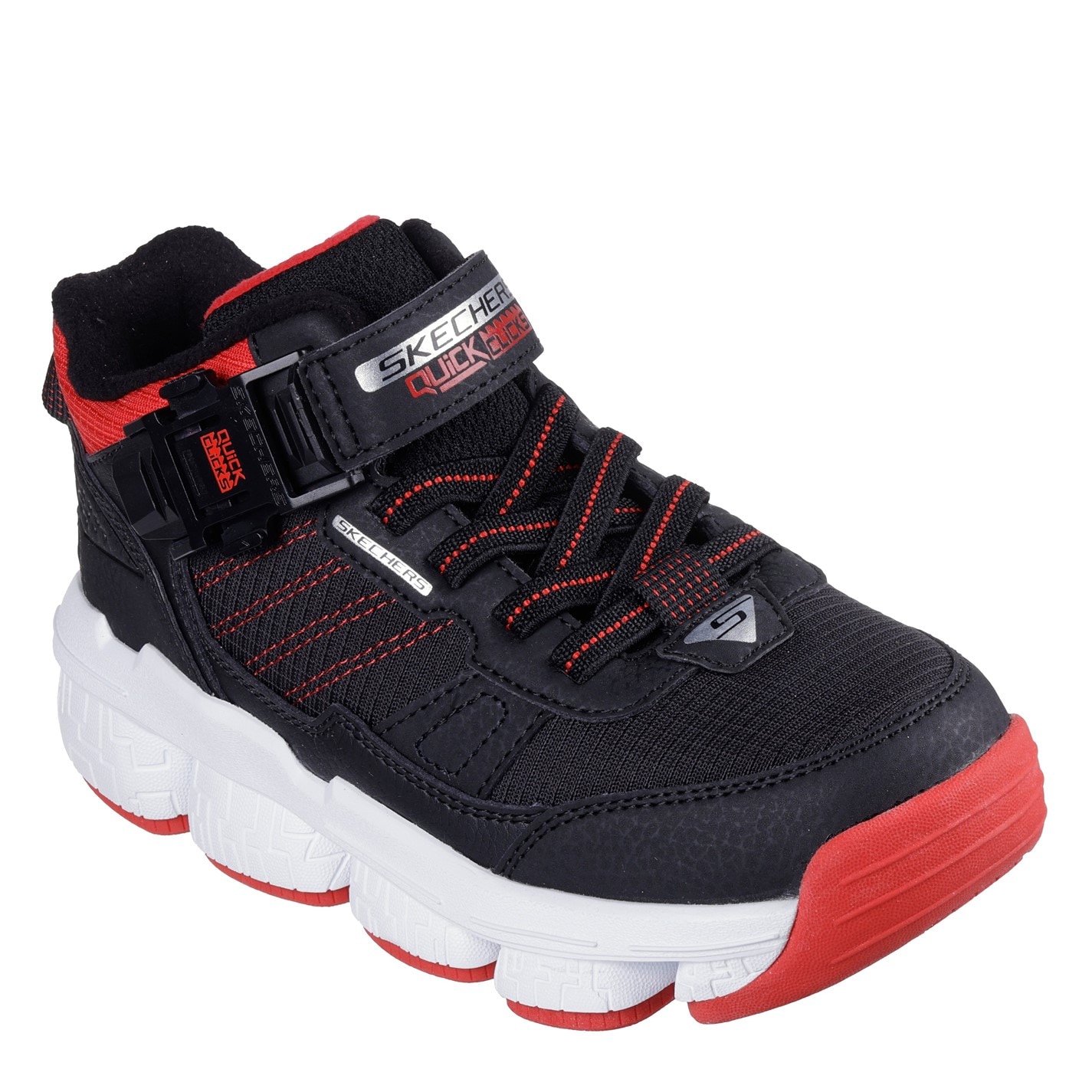 Tenisky Skechers Black 5024099 Unisex Kids' Lunnix Slip On Trainers - 1