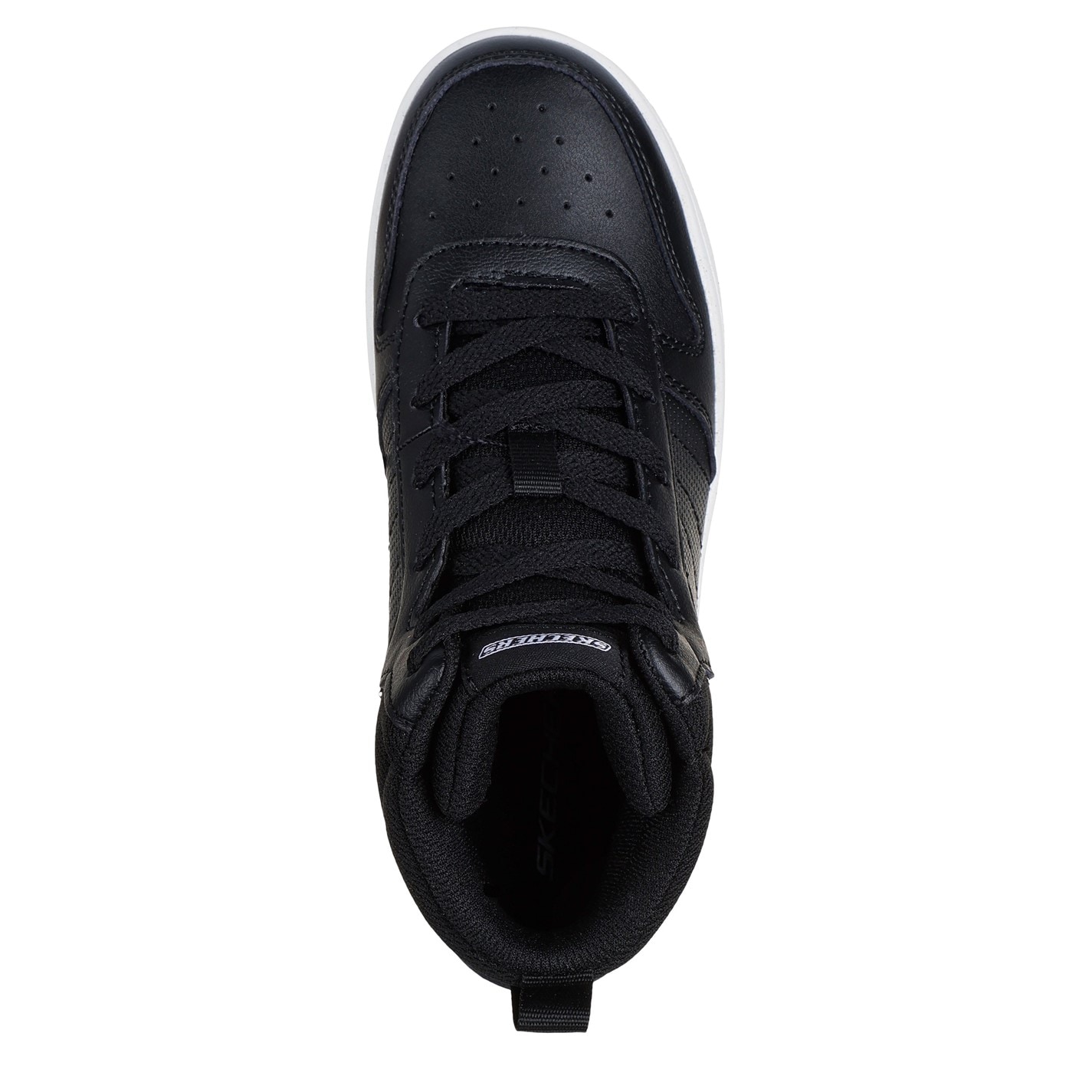 Tenisky Skechers Black 129961 Unisex Kids' High-Top Trainers - 5