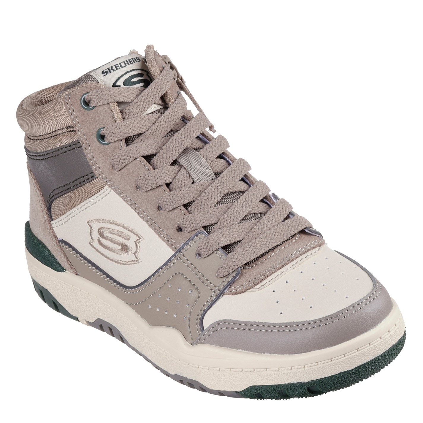 Tenisky Skechers Taupe 387617 Unisex Kids' Classic Low-Top Trainers - 1