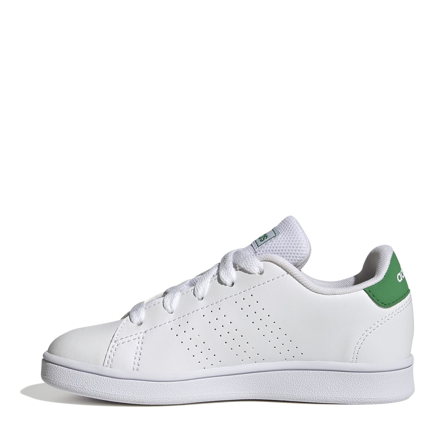 Tenisky adidas Wwht 806548 Advantage Lifestyle Court Lace Shoes Unisex Childrens - 2