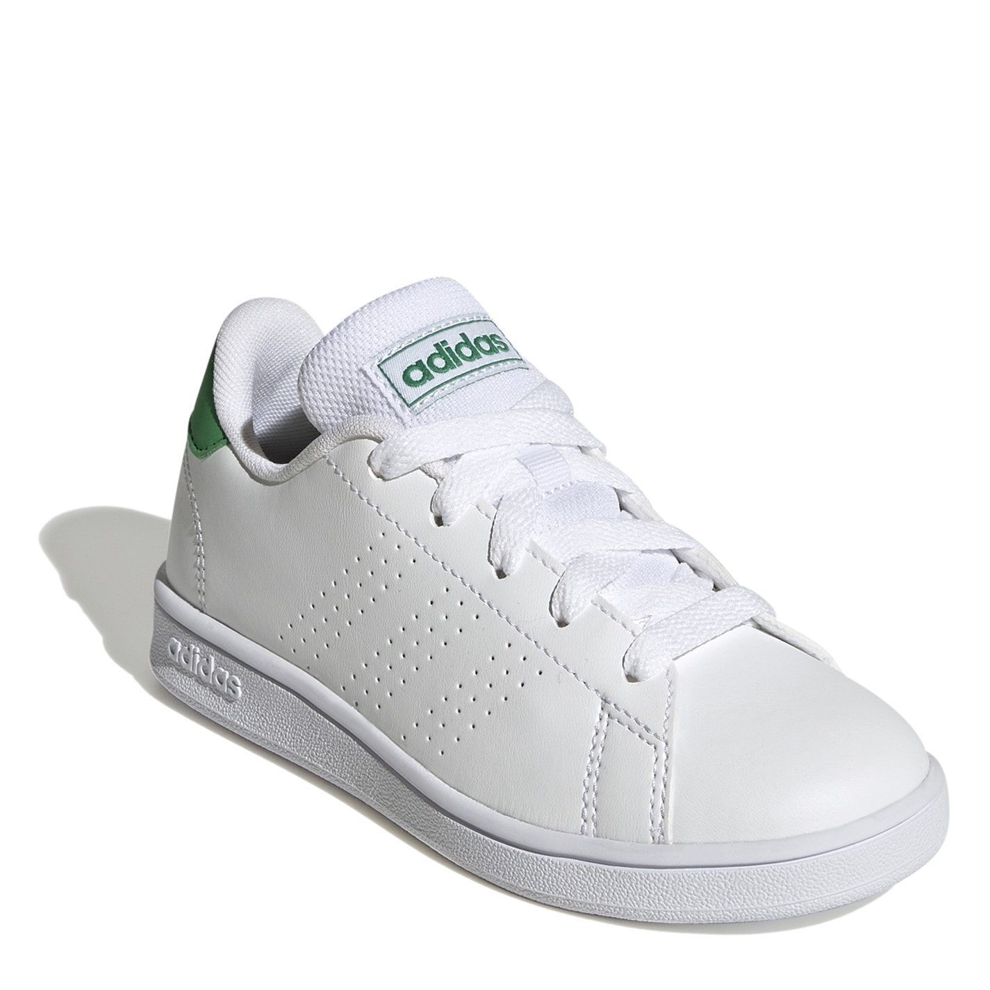 Tenisky adidas Wwht 806548 Advantage Lifestyle Court Lace Shoes Unisex Childrens - 3