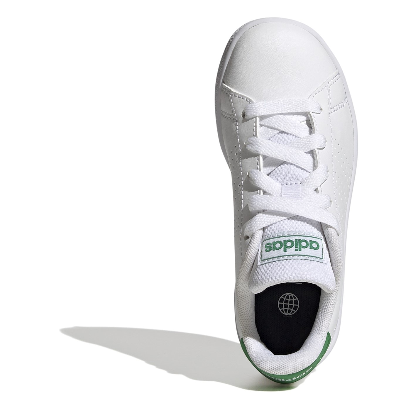 Tenisky adidas Wwht 806548 Advantage Lifestyle Court Lace Shoes Unisex Childrens - 5