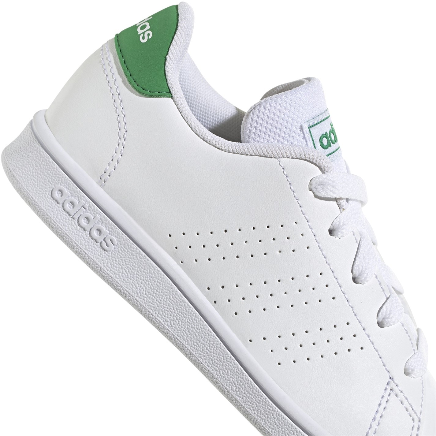 Tenisky adidas Wwht 806548 Advantage Lifestyle Court Lace Shoes Unisex Childrens - 7