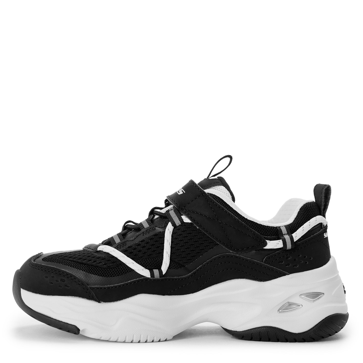 Tenisky Skechers Black 9017440 Unisex Kids' DLites4 Classic Low-Top Trainers - 2