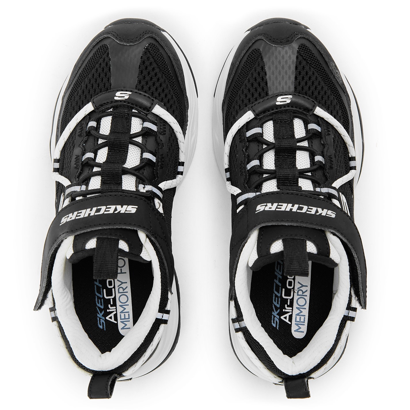 Tenisky Skechers Black 9017440 Unisex Kids' DLites4 Classic Low-Top Trainers - 4
