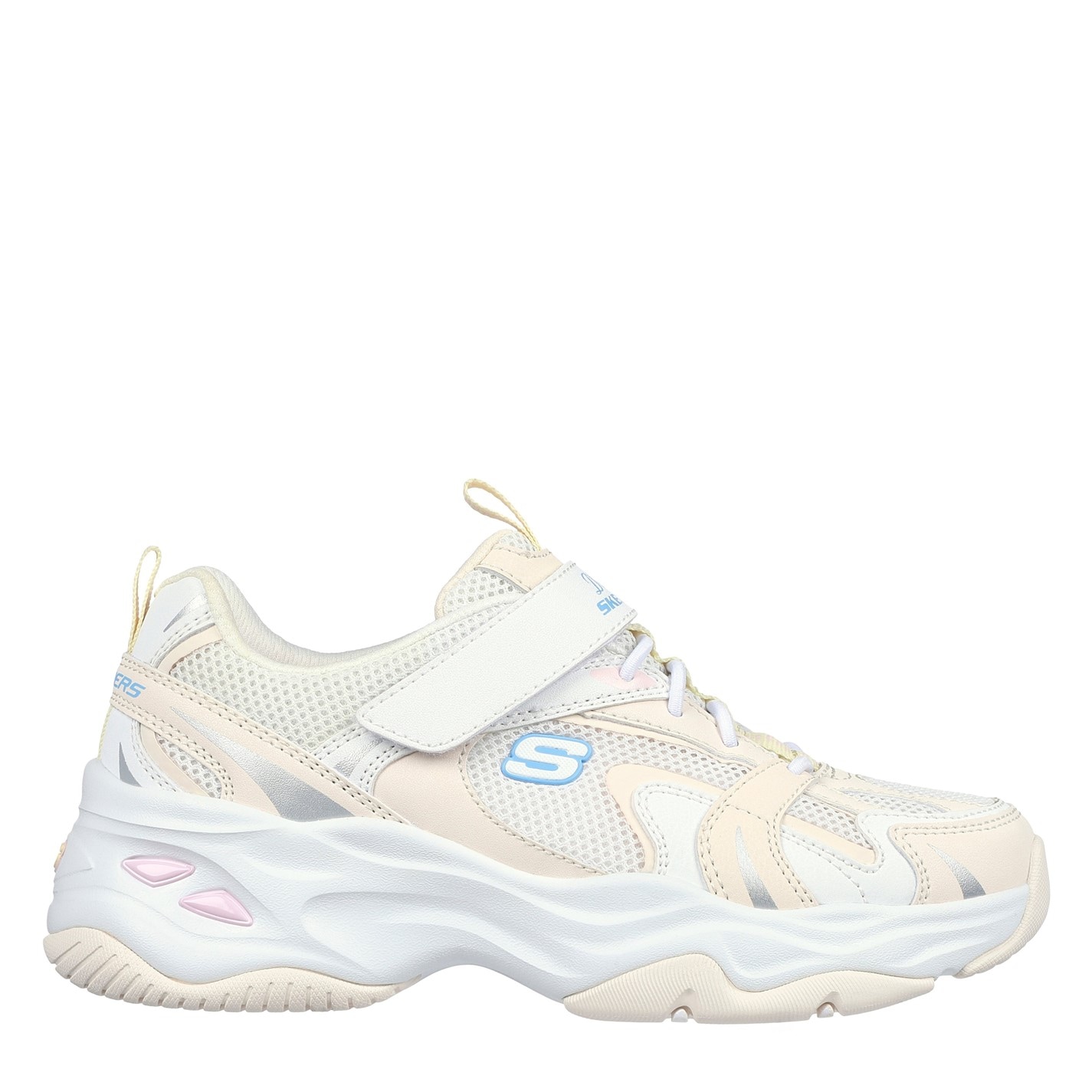 Tenisky Skechers Natural 3188110 Unisex Kids' Classic Low-Top Trainers - 3