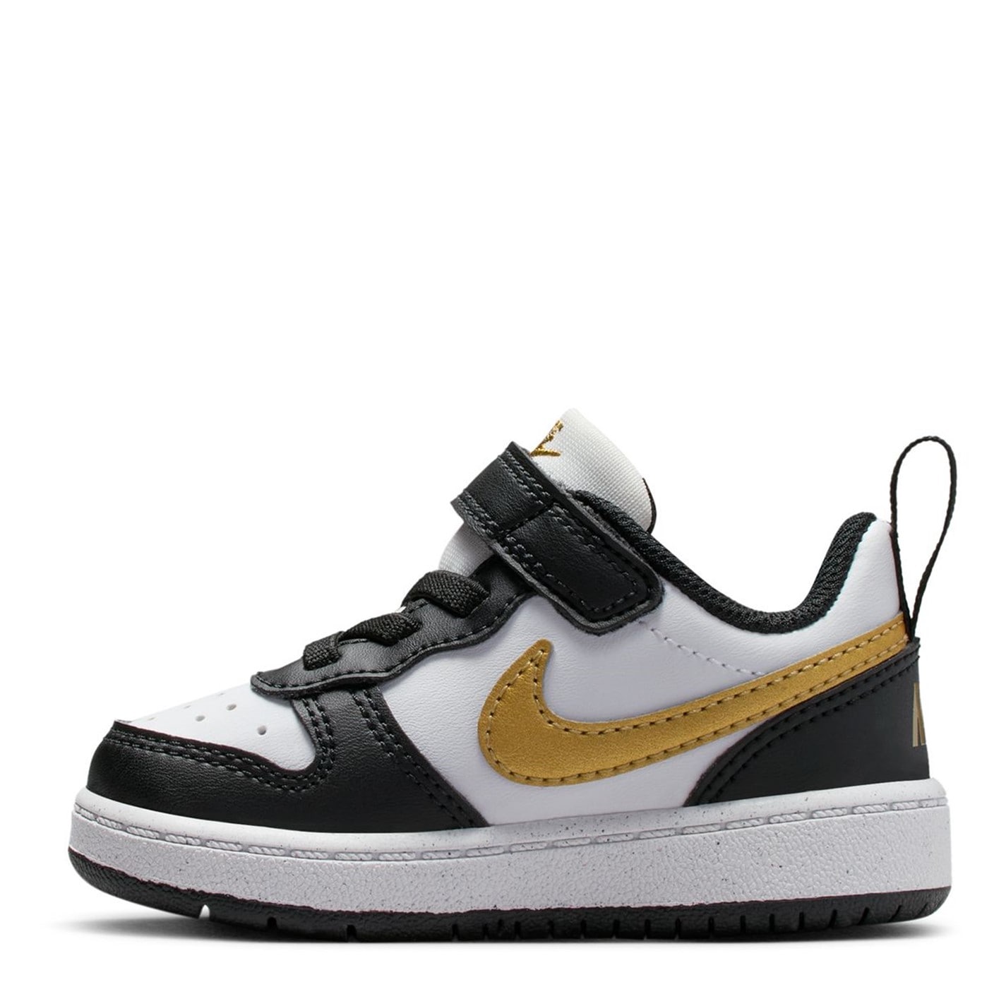 Tenisky Nike Black 6347083 Court Borough Low Recraft Shoes Infants - 2