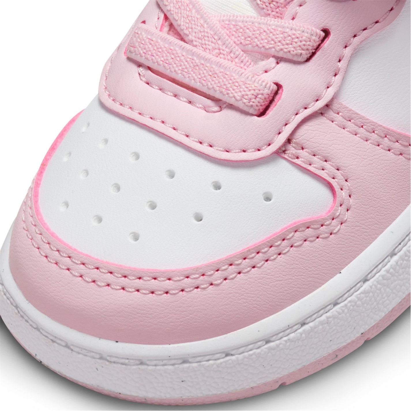Tenisky Nike White 1445386 Court Borough Low Recraft Shoes Infants - 7