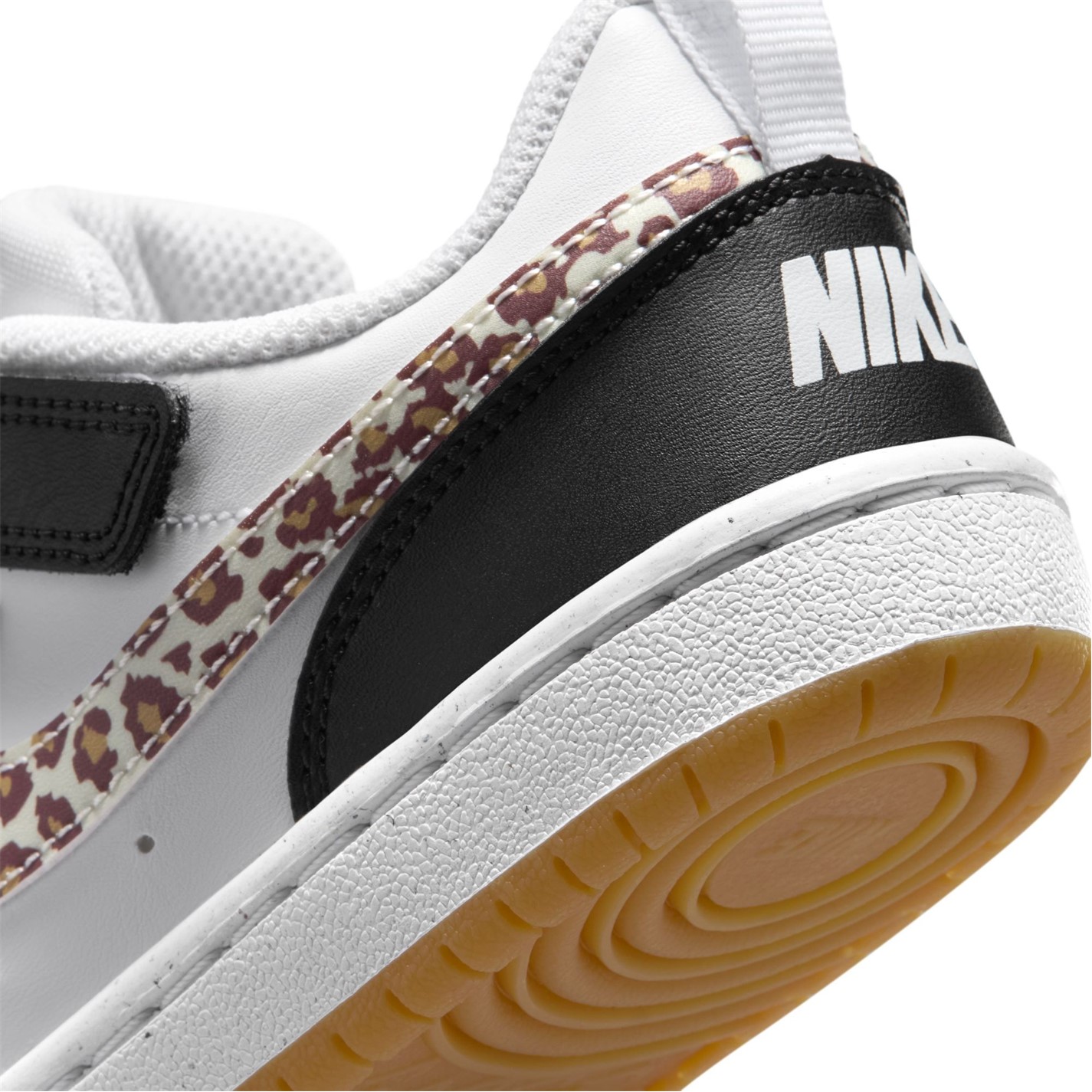 Tenisky Nike Black 215894 Court Borough Low Recraft Shoes Childrens. - 8