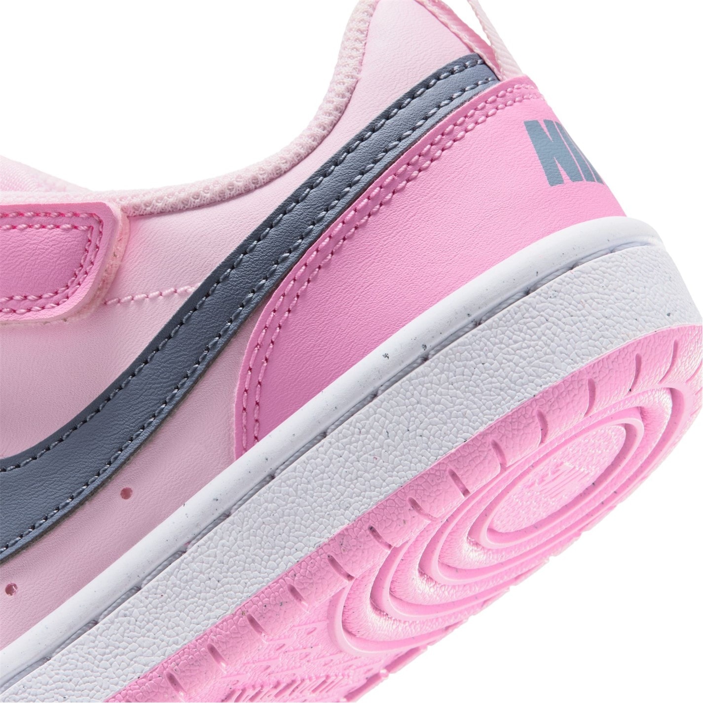 Tenisky Nike Pink 202800 Court Borough Low Recraft Shoes Childrens. - 8
