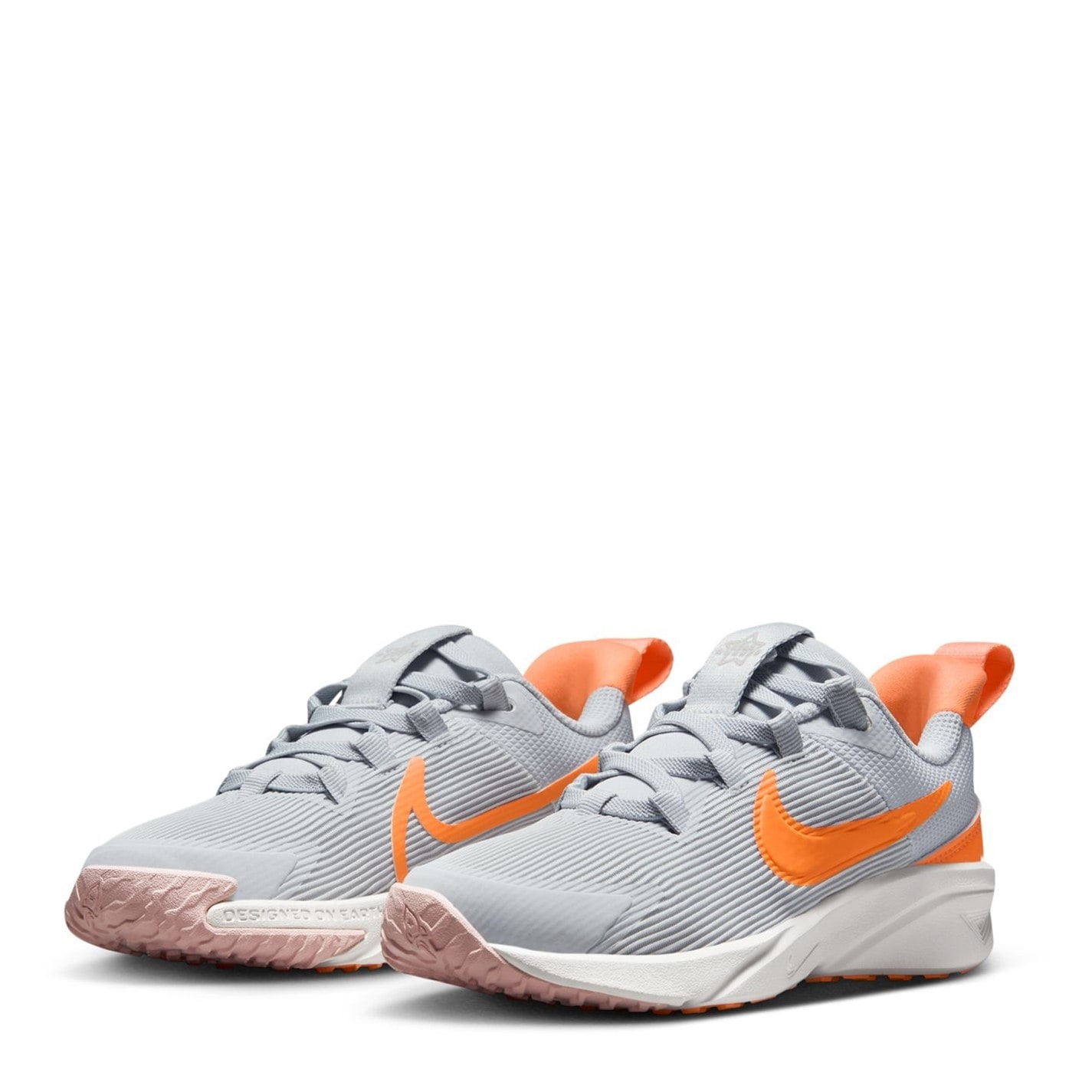 Tenisky Nike Grey 1000061 Star Runner 4 Little Kids Shoes - 3
