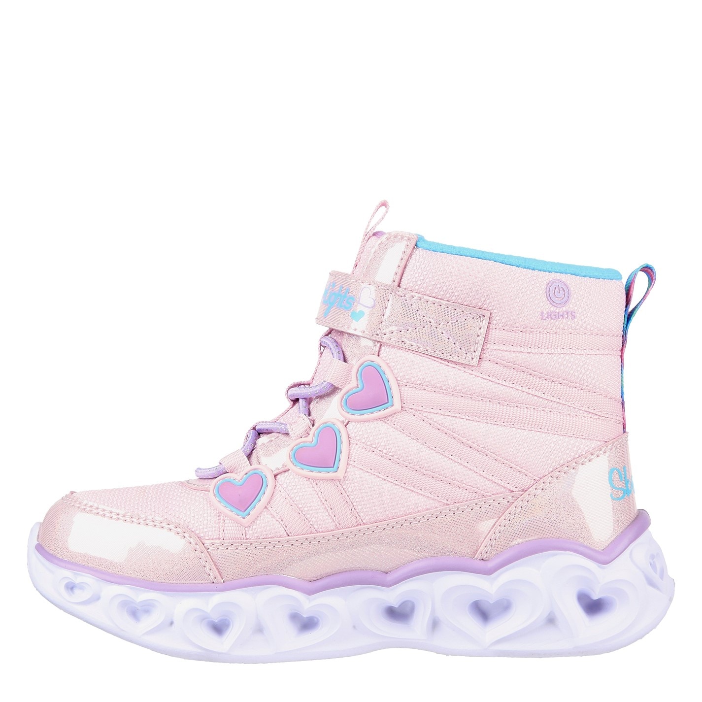 Tenisky Skechers Pink 6505793 Unisex Kids' Non Waterproof Walking Shoes - 2