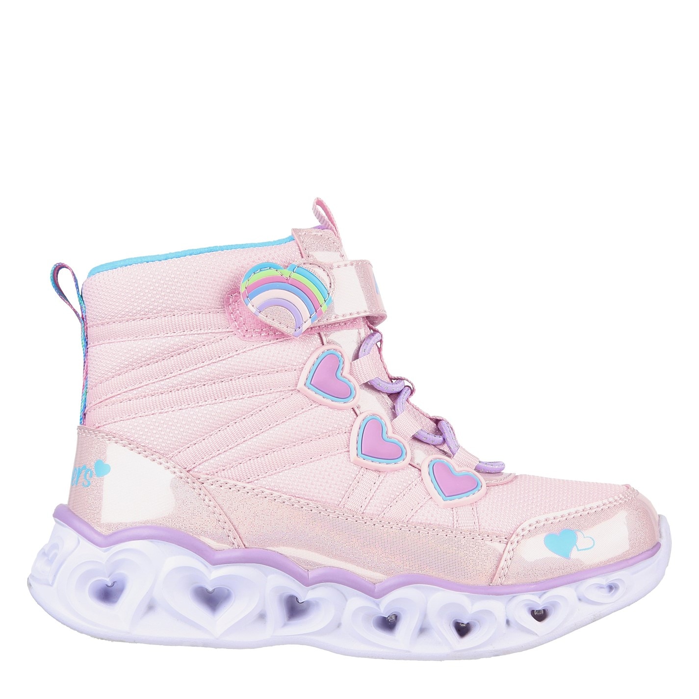 Tenisky Skechers Pink 6505793 Unisex Kids' Non Waterproof Walking Shoes - 3