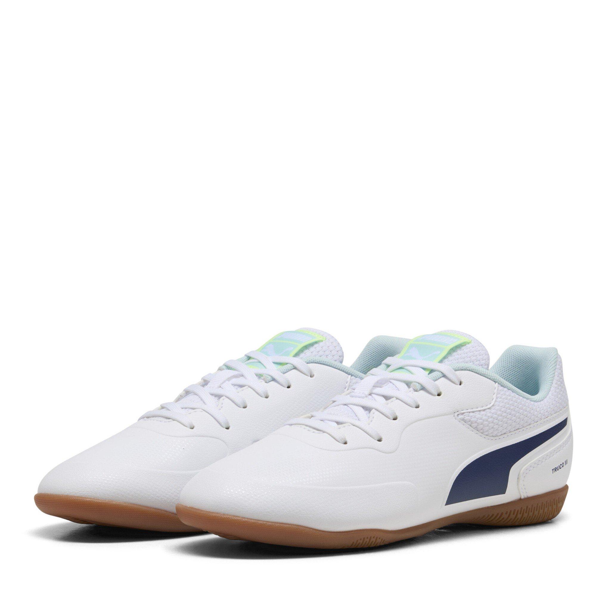 Sálovky Puma Unisex Kids' Truco III Wht-q-FzzyLght 1695983
