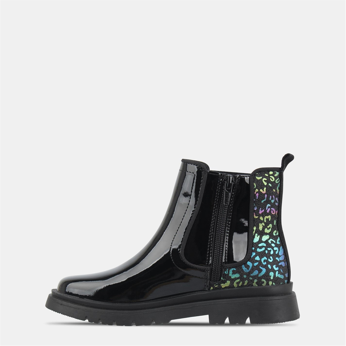 Miso Leopard Chelsea Boots Childrens - 2