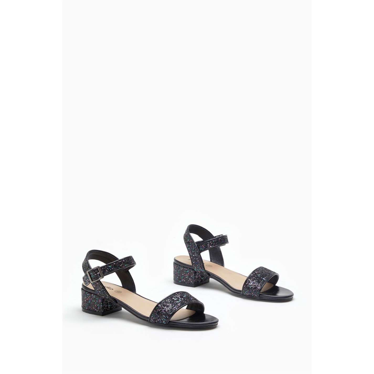 Be You Girls Sequin Open Toe Shoes - 3