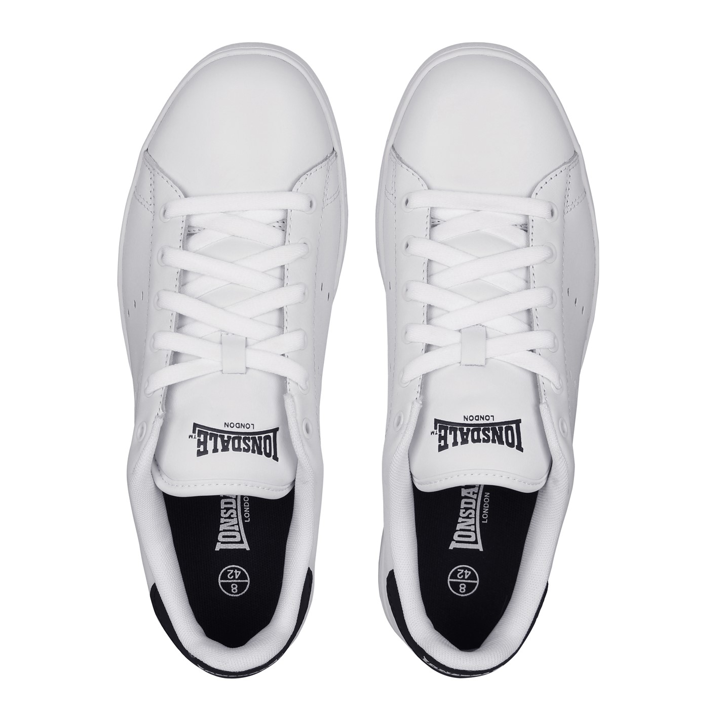 Lonsdale Leyton Leather Mens Trainers - 5