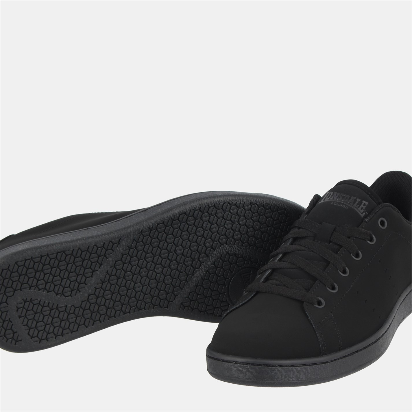 Lonsdale Leyton Leather Trainers Mens - 3