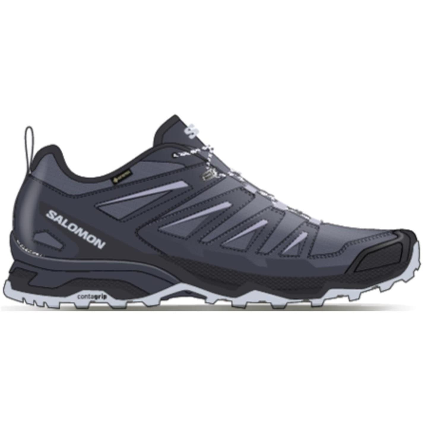 Topánky Salomon Grisaille 3739050