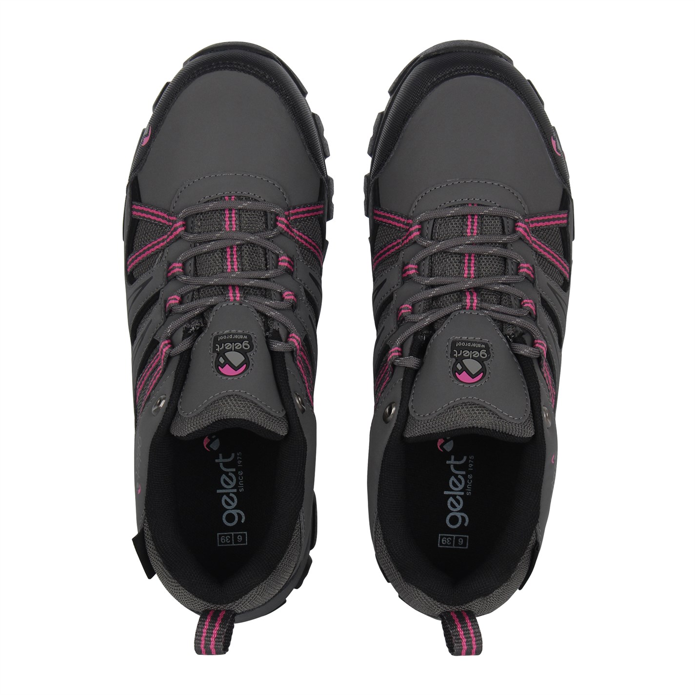 Topánky Gelert Charcoal 6691763 Horizon Low Waterproof Walking Shoe Womens - 5