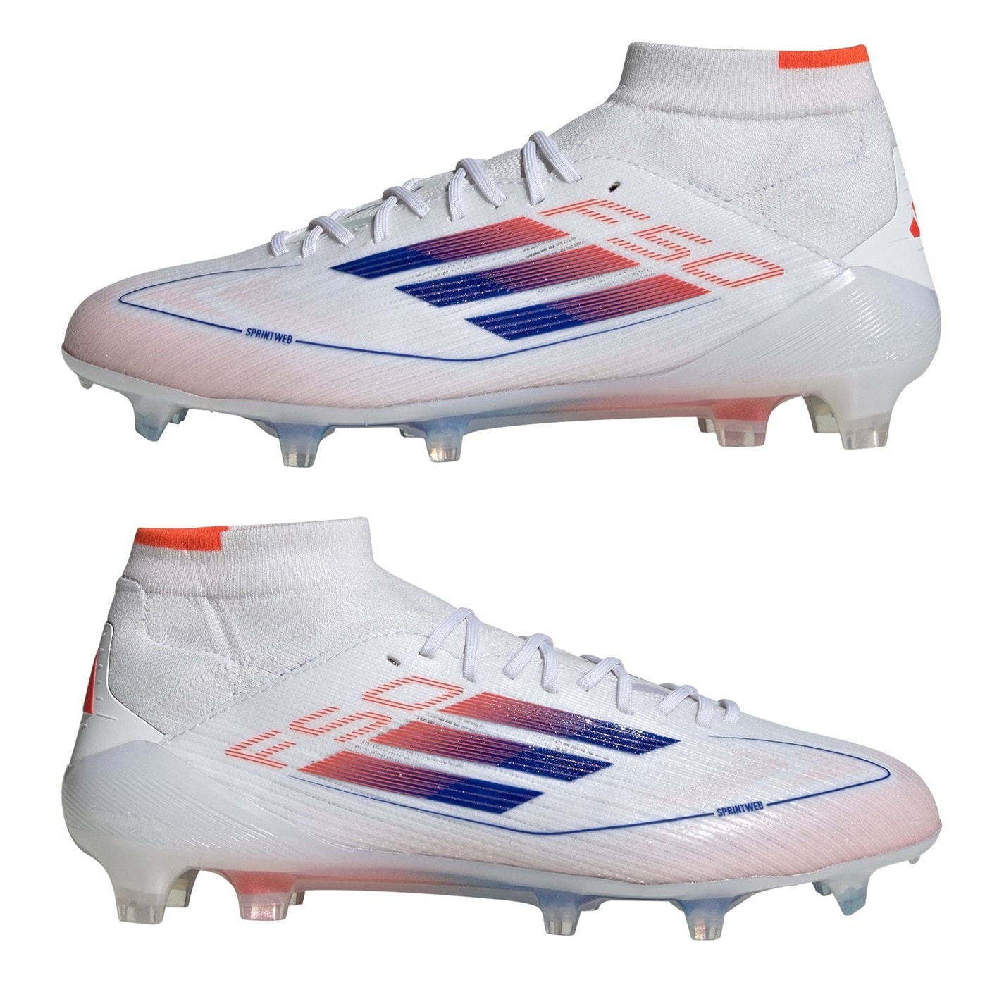 adidas F50 Elite Mid-Cut Womens Firm Ground Football Boots - 9