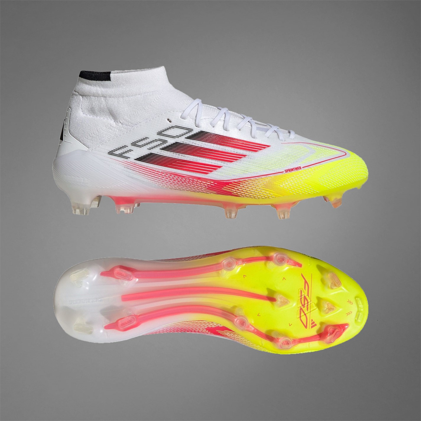 adidas F50 Elite Mid-Cut Womens Firm Ground Football Boots - 10