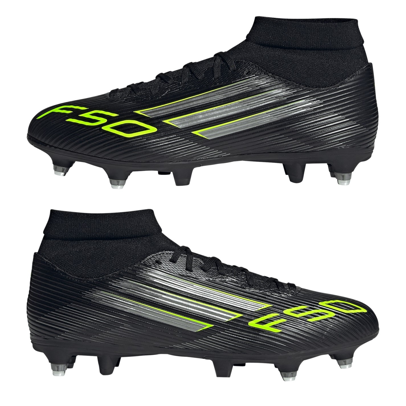 adidas F50 League Adults Mid Soft Ground Football Boots - 9