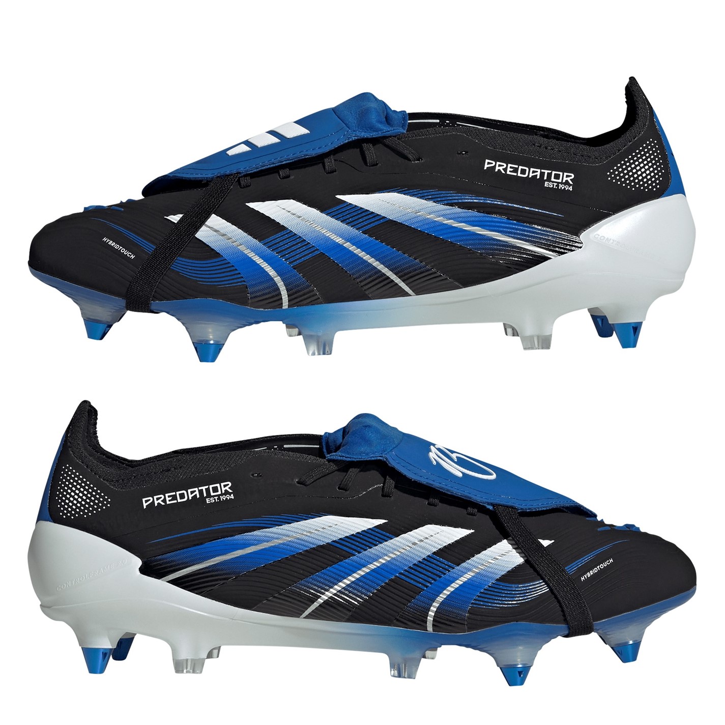 adidas Predator Elite Fold-Over Tongue Adults Soft Ground Football Boots - 9